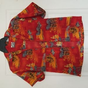Pineapple Connection Red Hawaiian Shirt